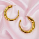 Bold Chunky Curve Earrings