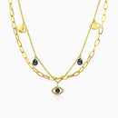 Divine Eye Two Layered Necklace