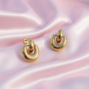 Gold Loop Earrings