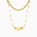 Minimal Gold Layered Necklace
