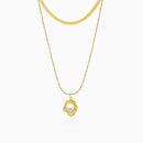 Regal Pearl Layered Necklace