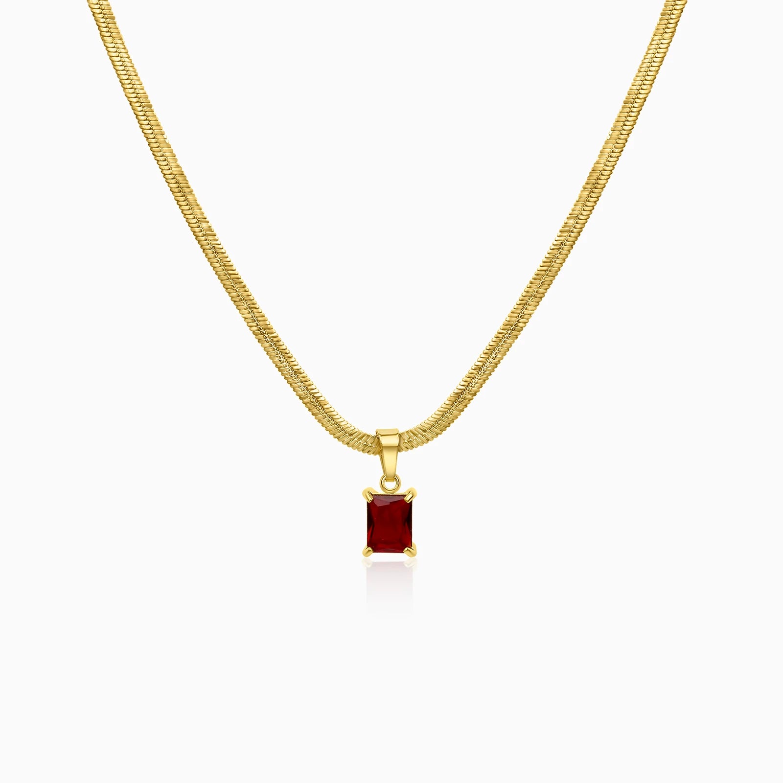 Regal Ruby Necklace