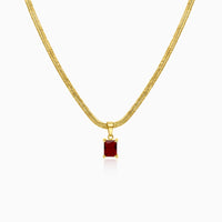 Regal Ruby Necklace