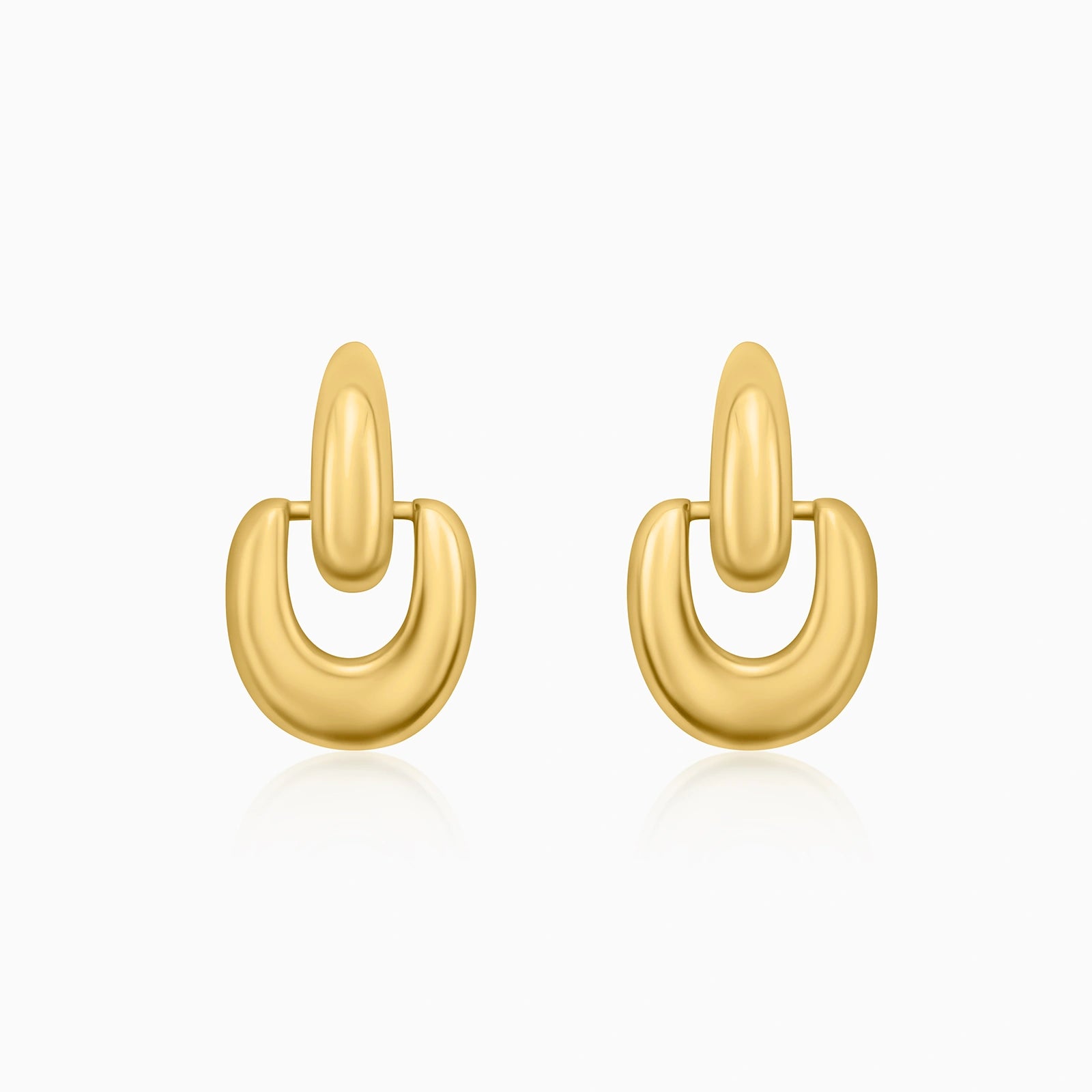 Gold Loop Earrings