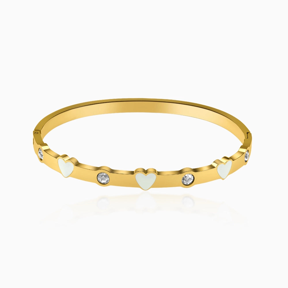 Eternal Hearts Bangle Bracelet
