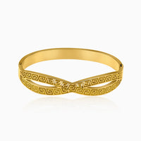 Infinity Maze Bangle Bracelet