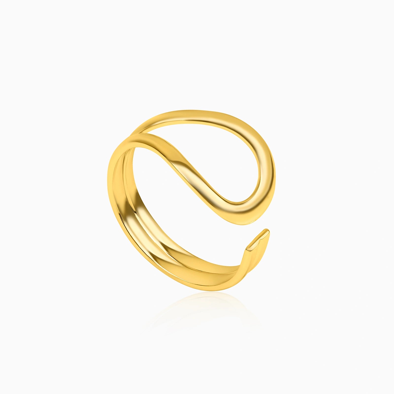 Auric Swirl Ring