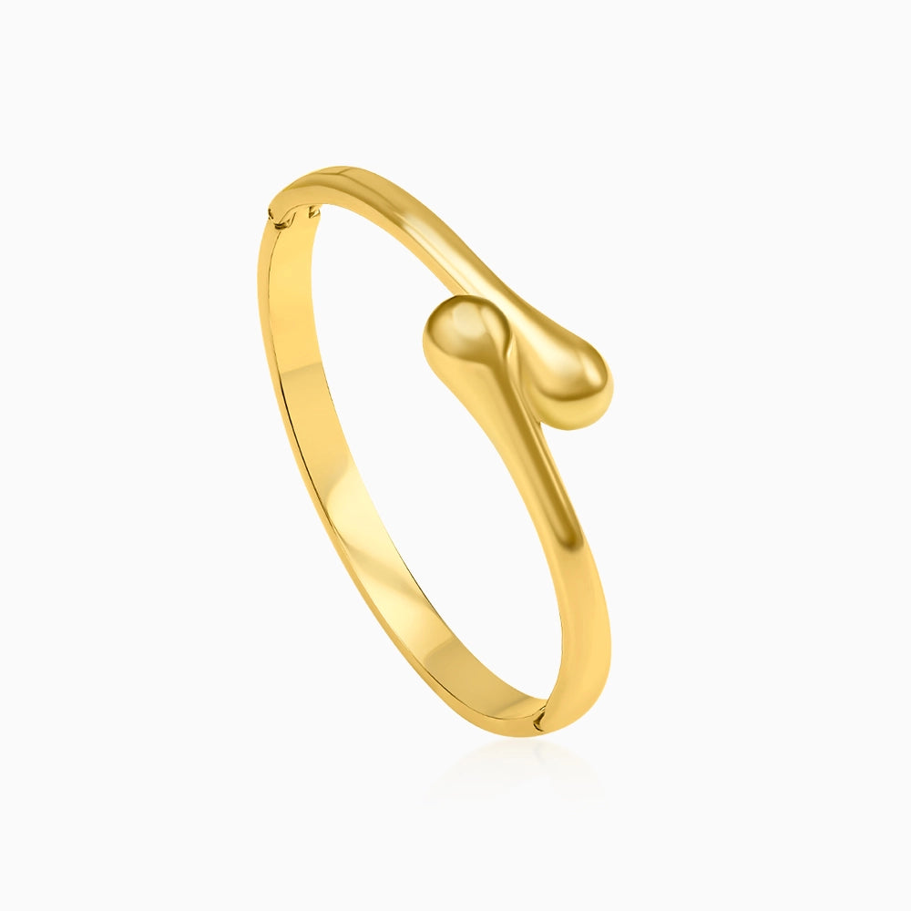 Double Orb Bangle Bracelet