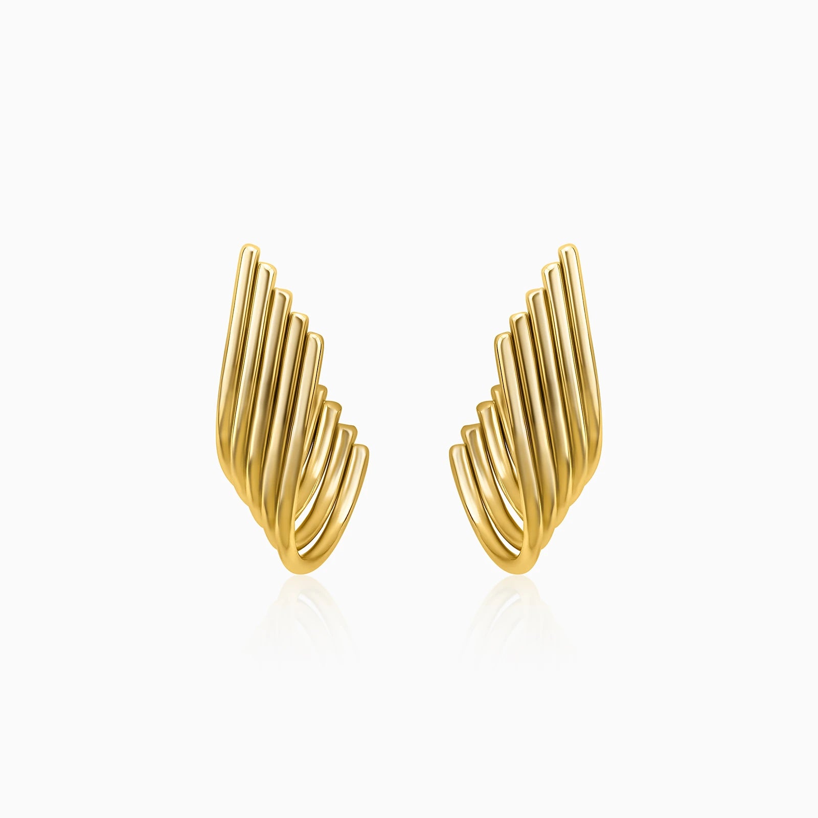 Crescent Wave Earrings