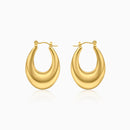 Luxe Curve Hoop Earrings