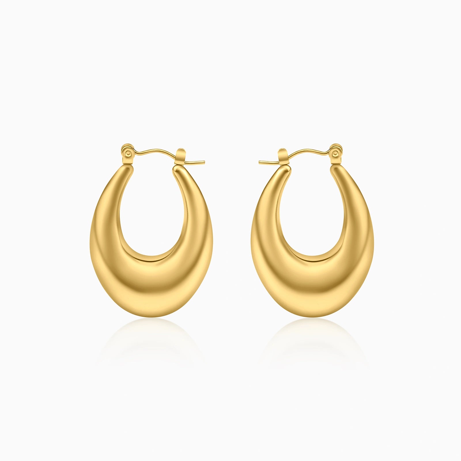 Luxe Curve Hoop Earrings