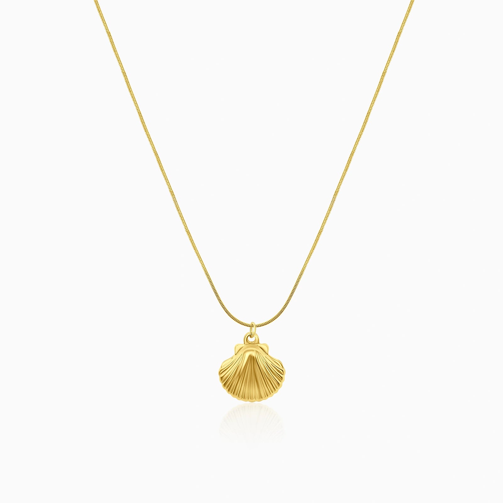 Golden Shell Necklace