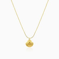 Golden Shell Necklace