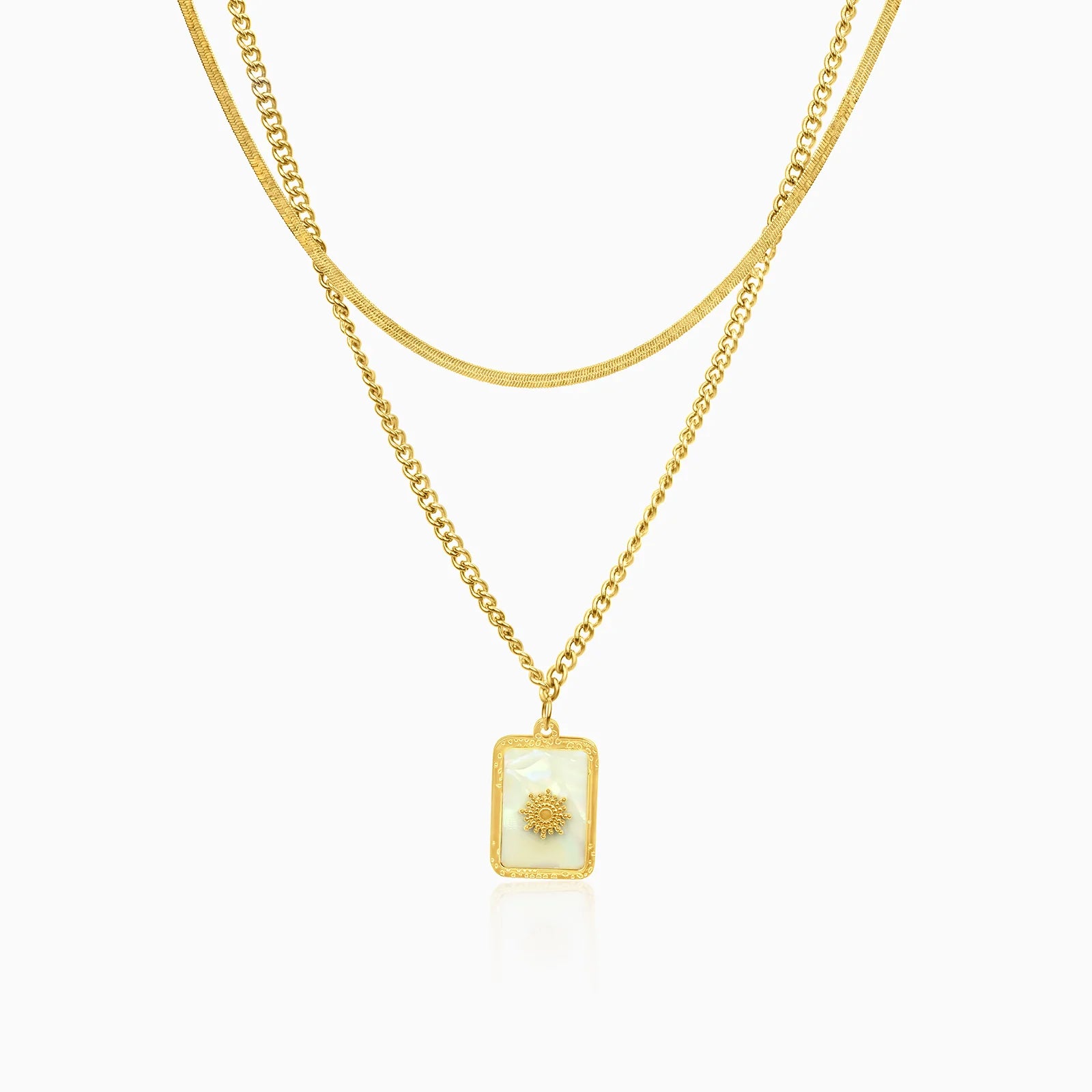 Solara Two Layer Necklace