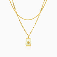 Solara Two Layer Necklace