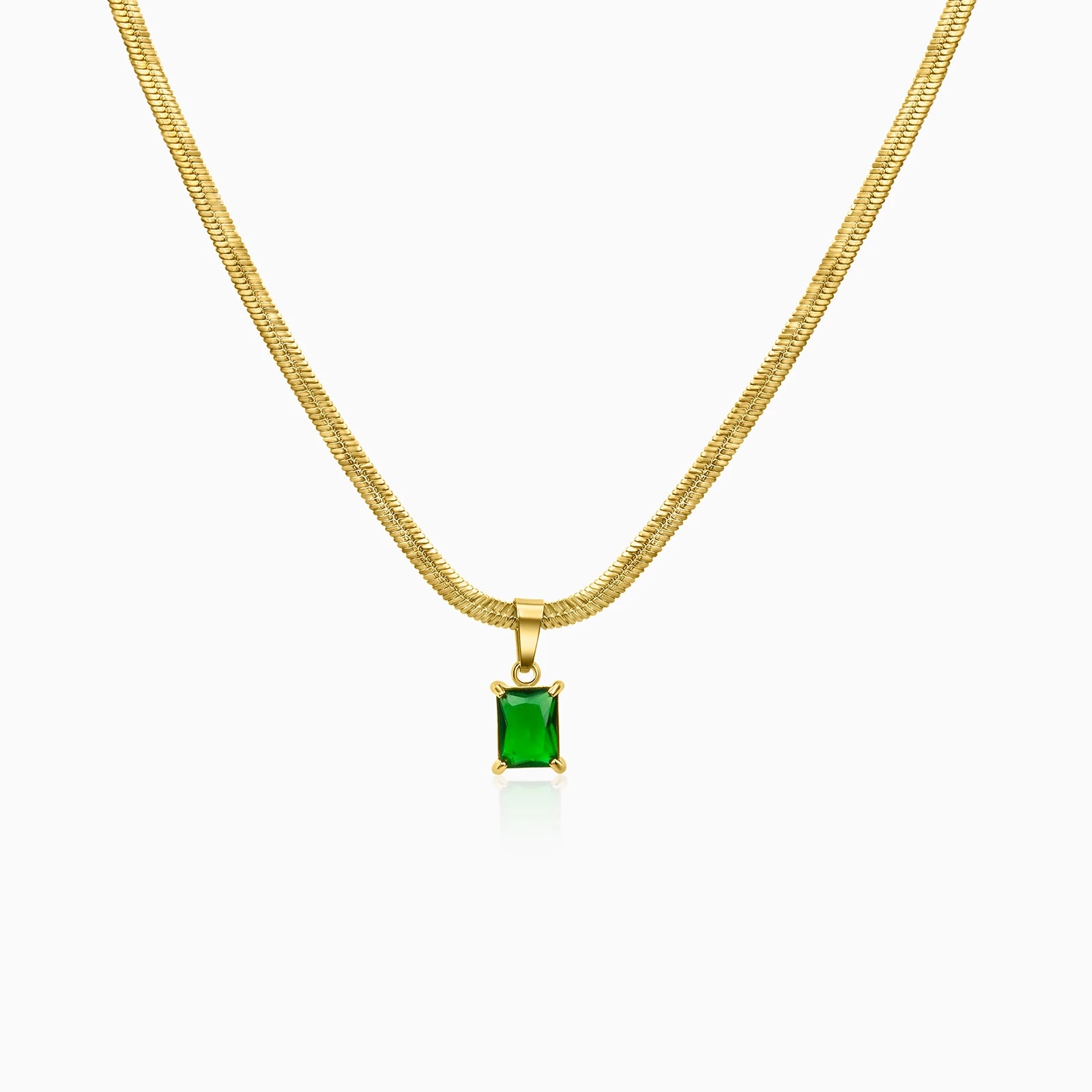 Regal Emerald Necklace