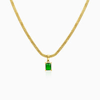 Regal Emerald Necklace