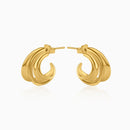 Golden Cascade Earrings
