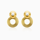 Golden Ripple Earrings