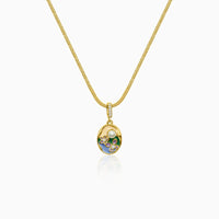 Moonlit Pearl Blossom Necklace