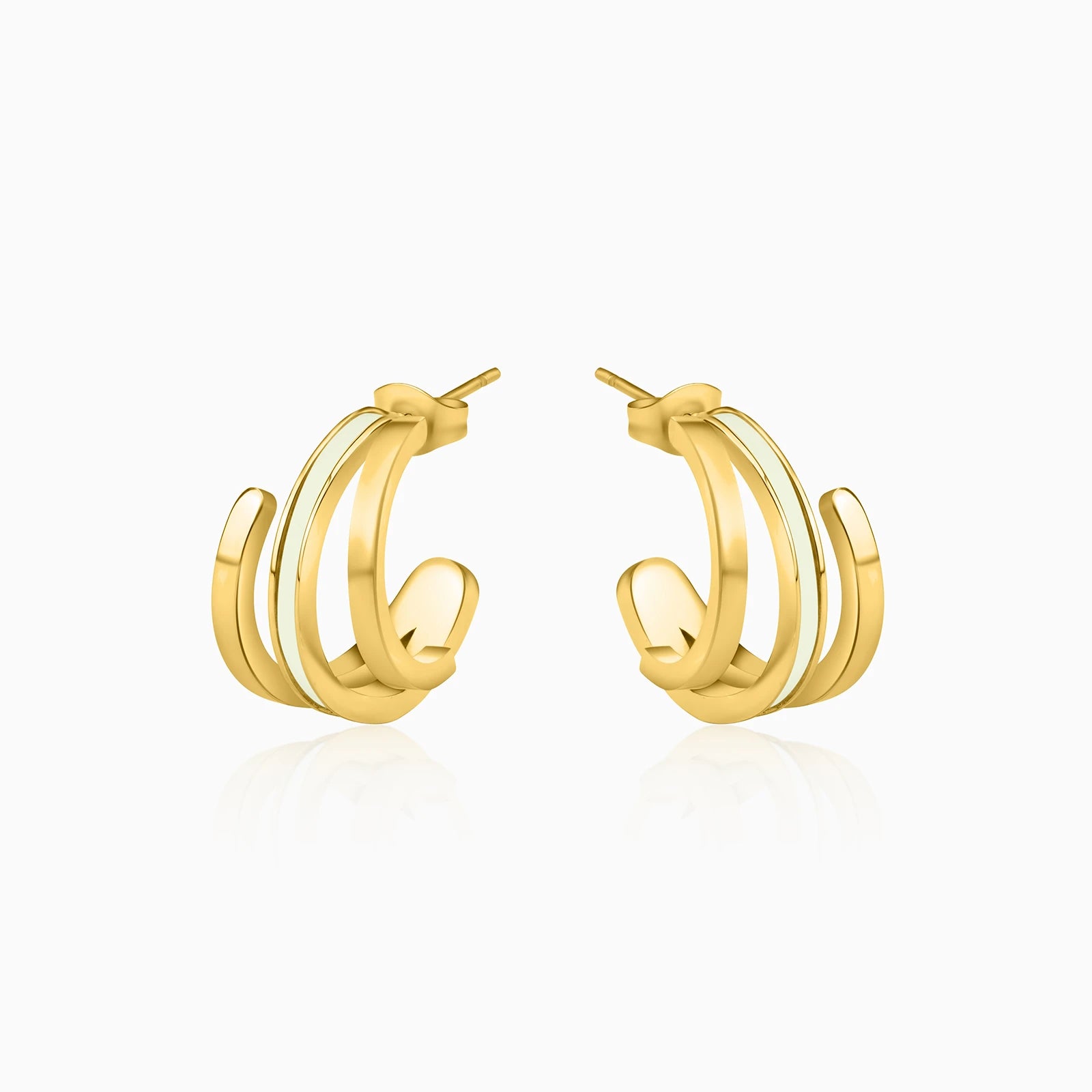 Layered Gleam Earrings