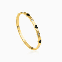 Eternal Hearts Bangle Bracelet